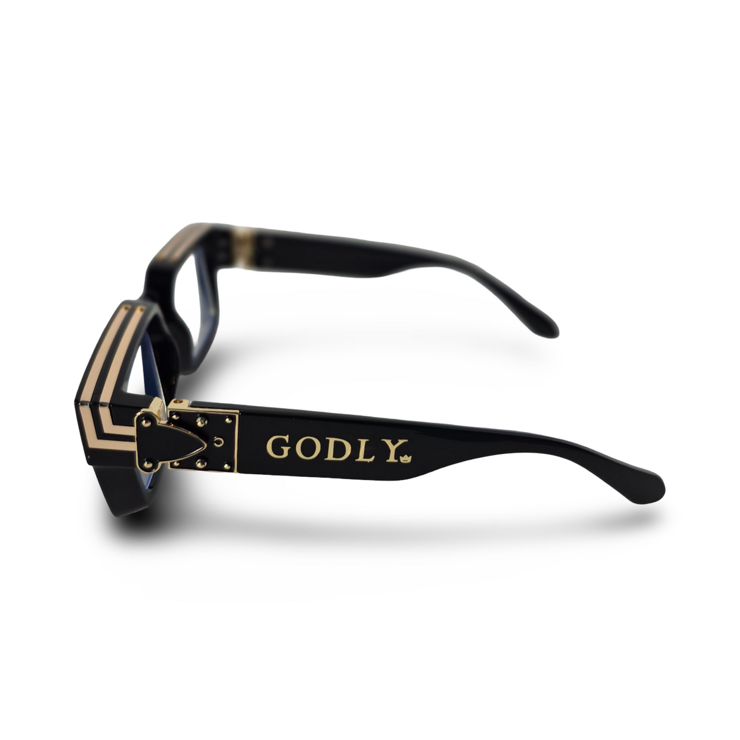 Logo Stunna Shades – Clear Frame