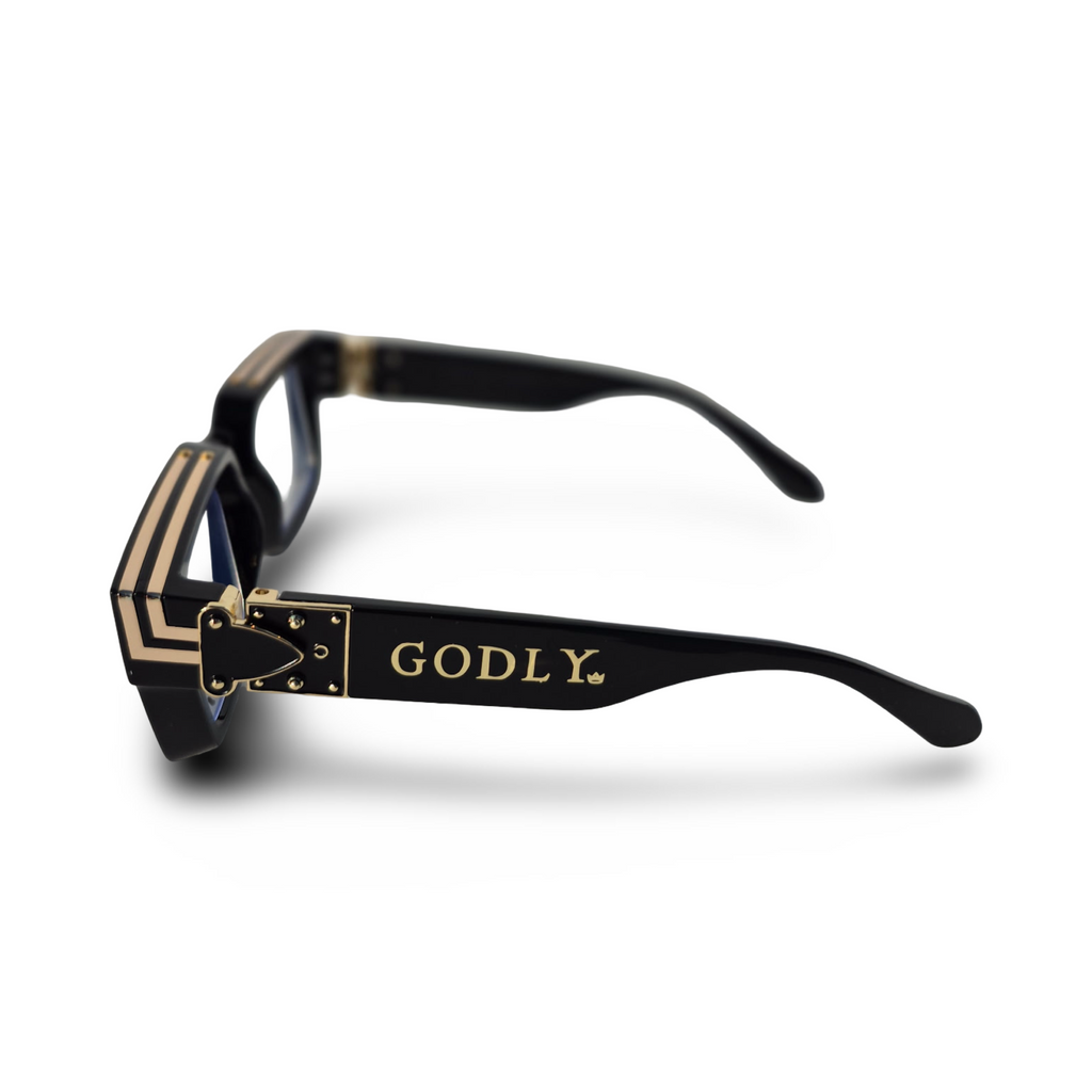 Logo Stunna Shades – Clear Frame