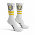 Logo Pima Soft Socks (WHT)