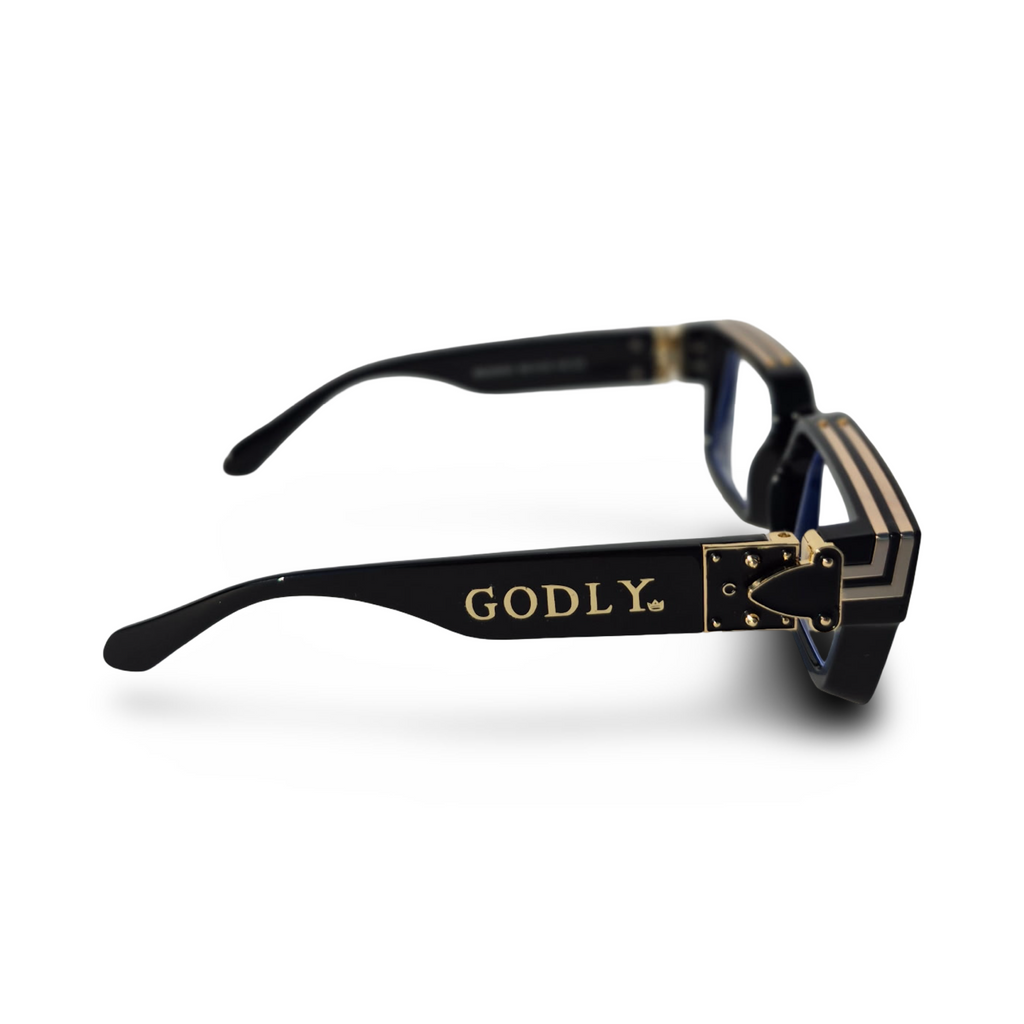 Logo Stunna Shades – Clear Frame