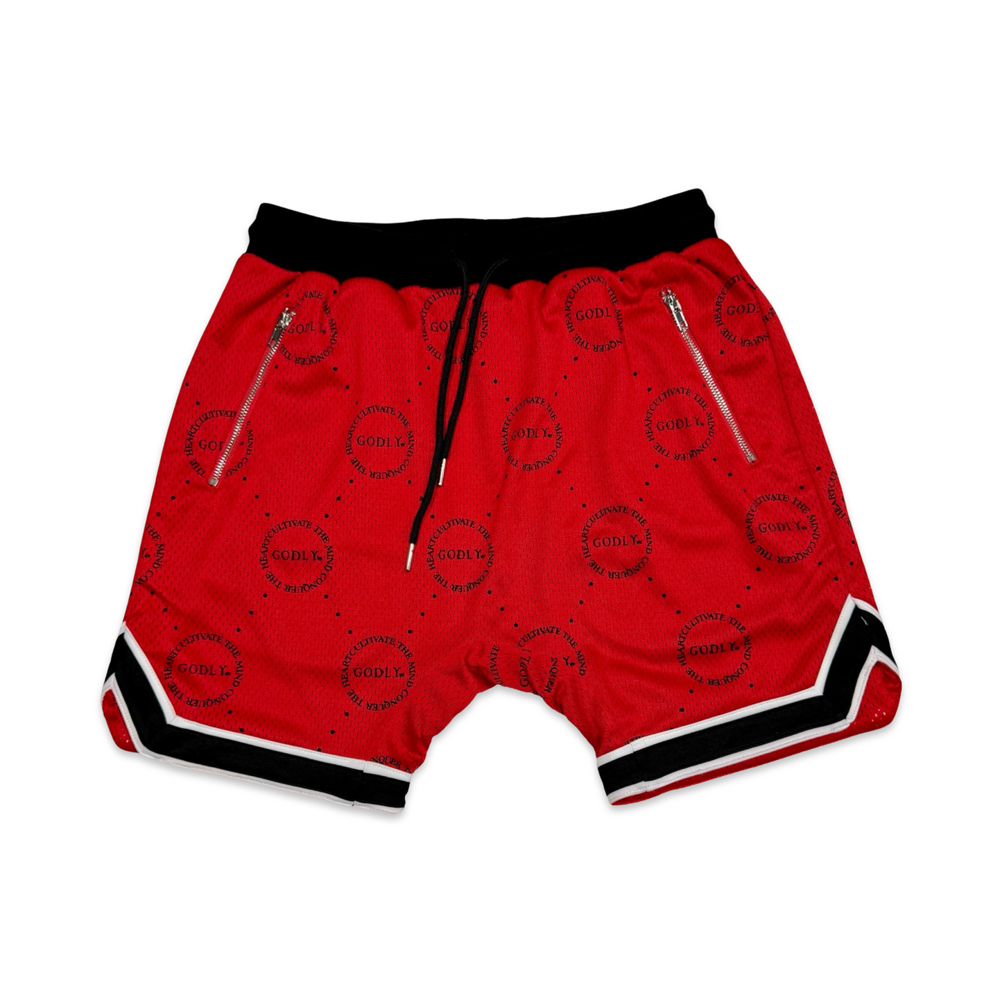 Logo Championship Shorts "Cherry Red"