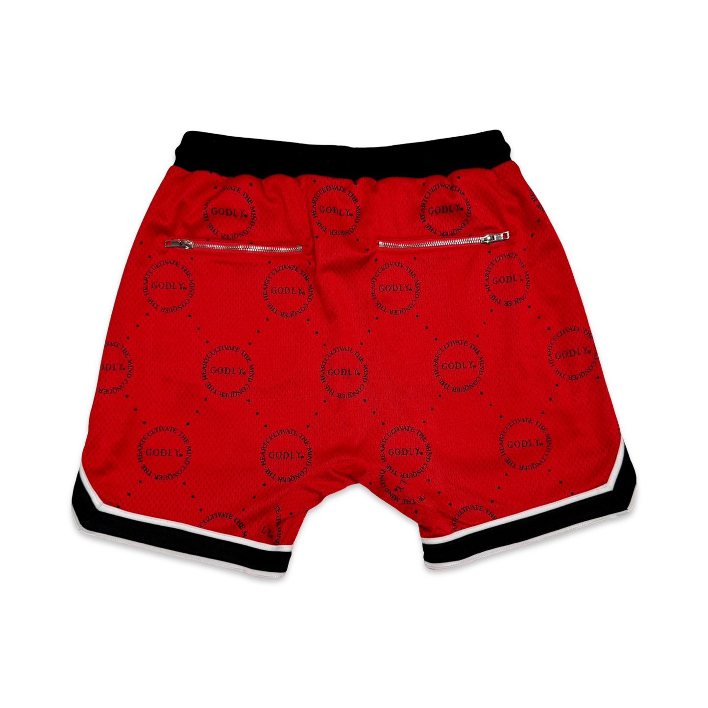 Logo Championship Shorts "Cherry Red"