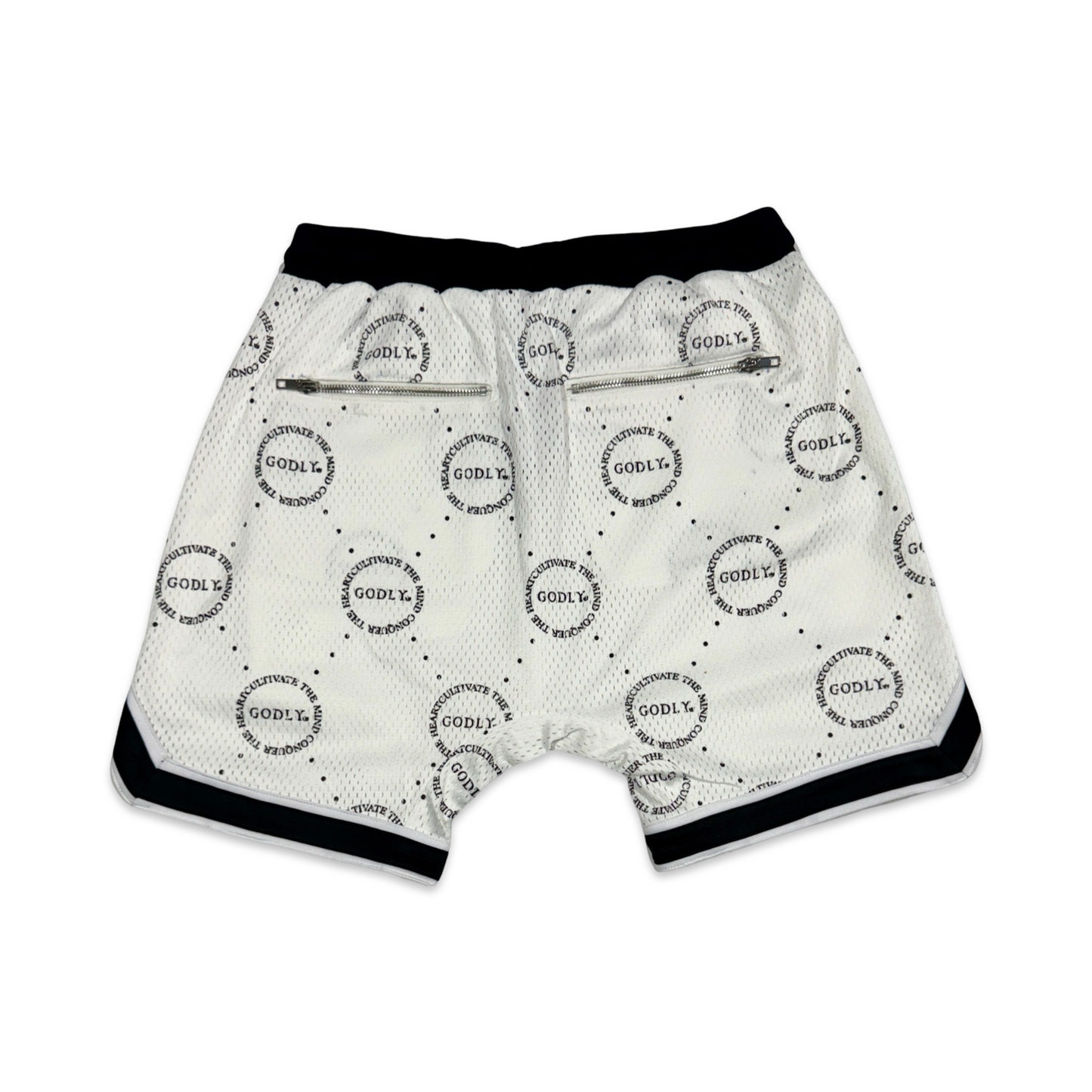 Logo Championship Shorts "Pearl White"