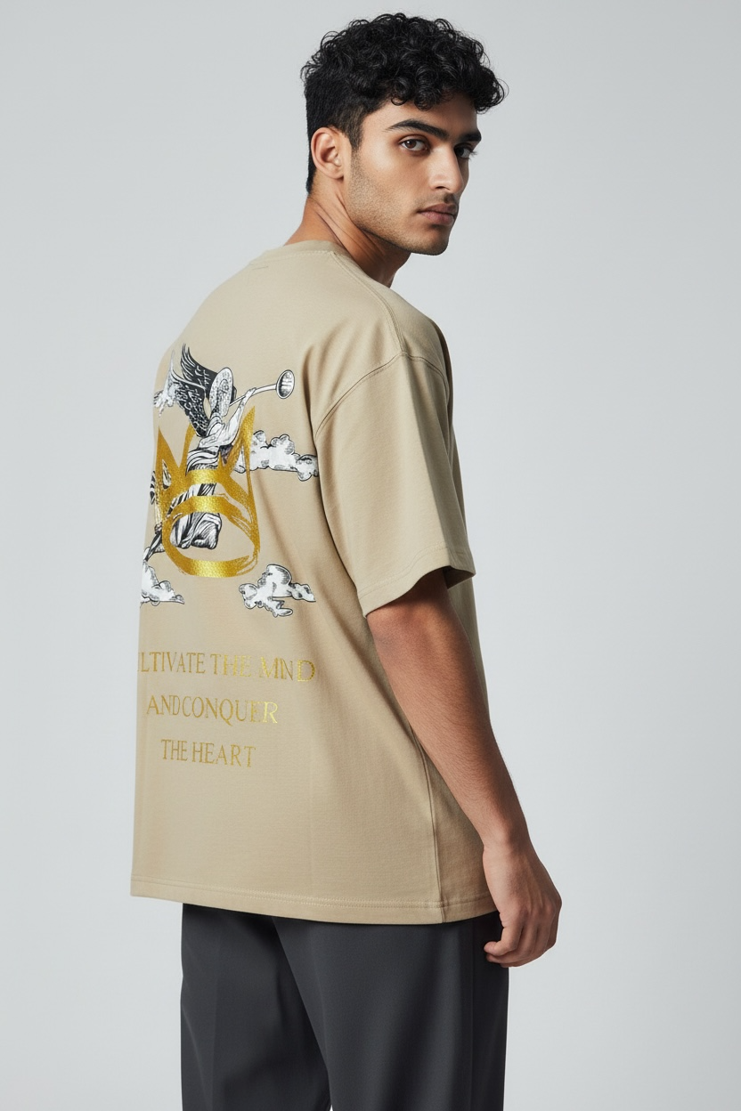 Angel Knit Tee
 “Sand”