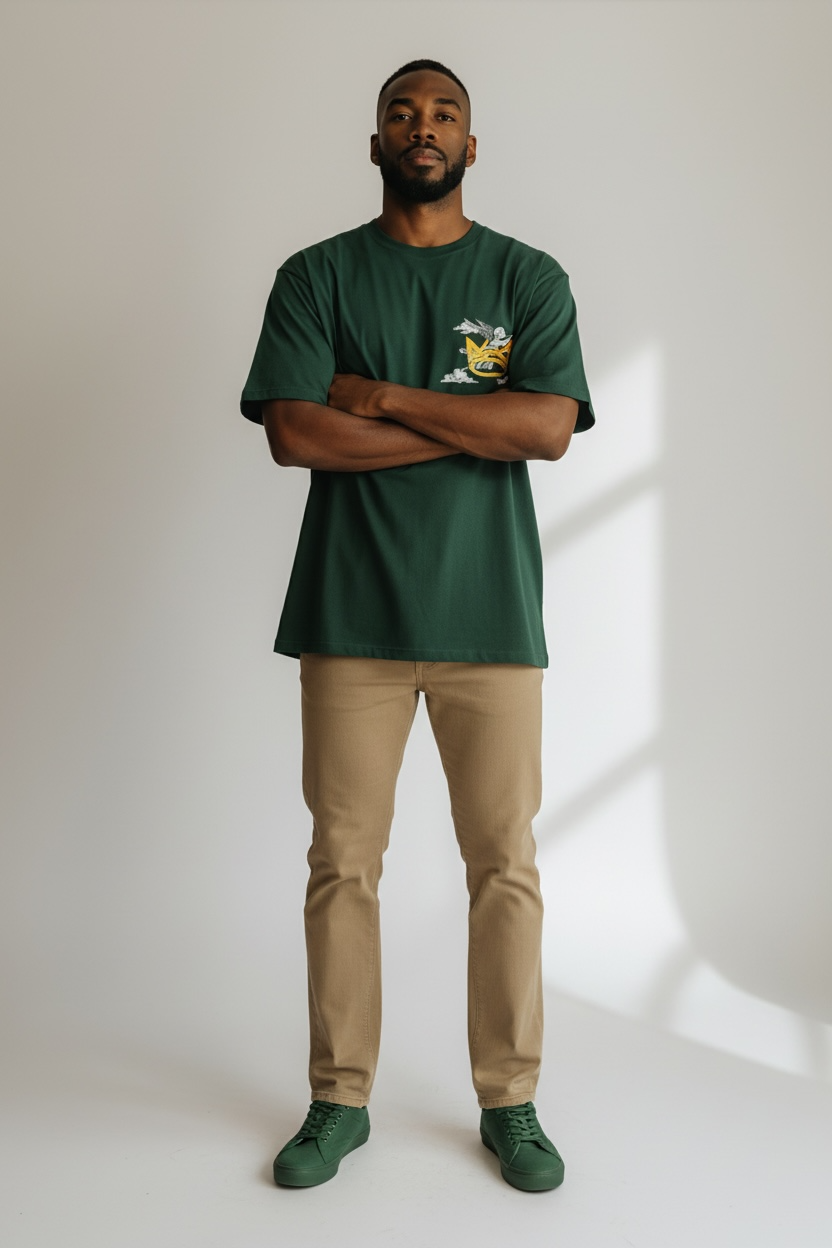 Angel Knit Tee
 “Hunter”