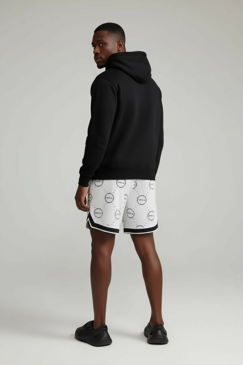Logo Championship Shorts "Pearl White"