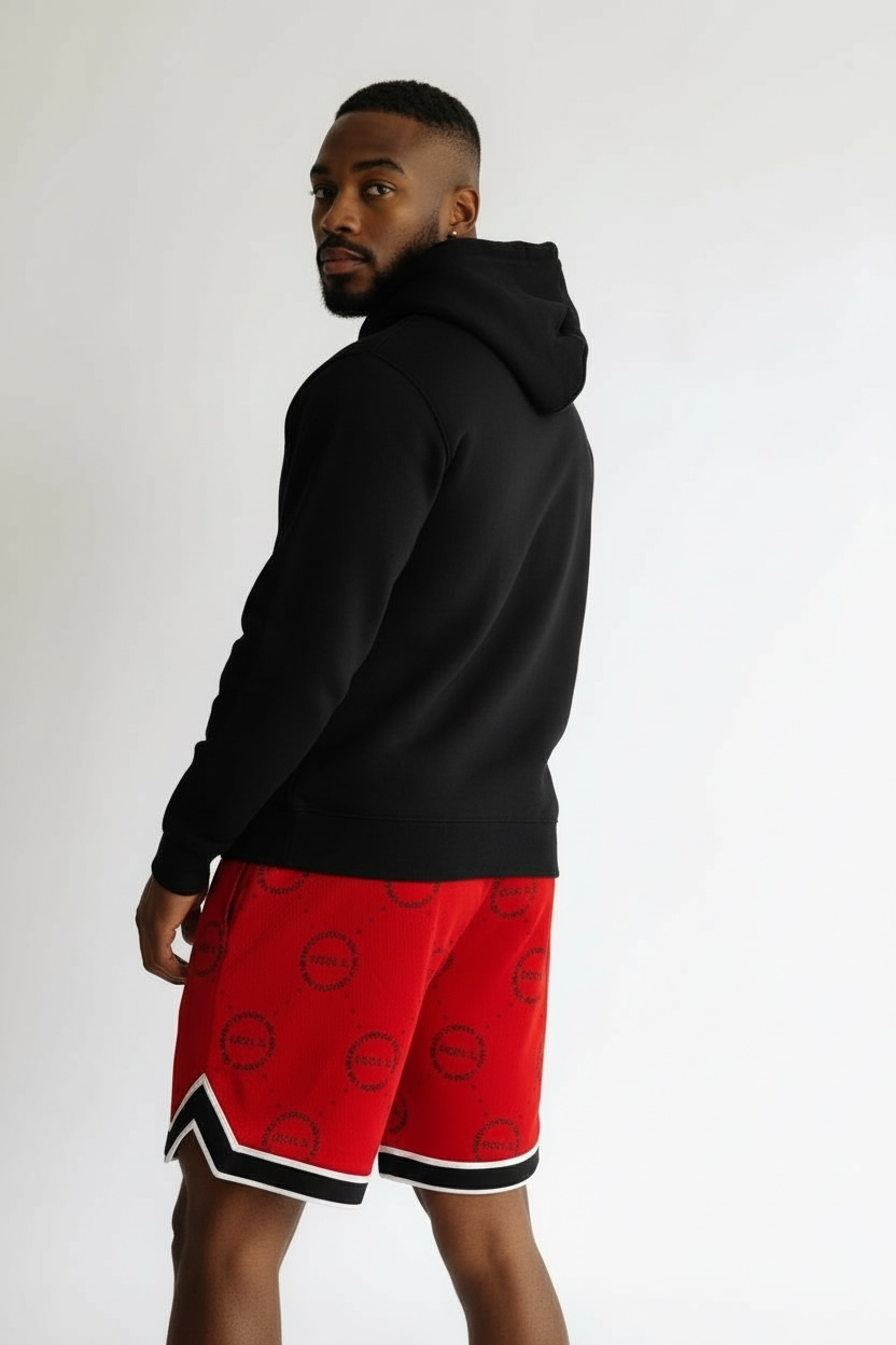 Logo Championship Shorts "Cherry Red"